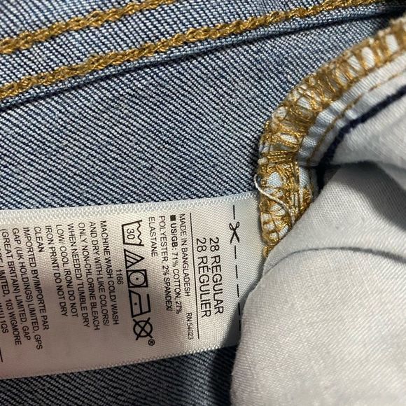 GAP distressed legging skinny jeans 28 waist - Picture 4 of 6